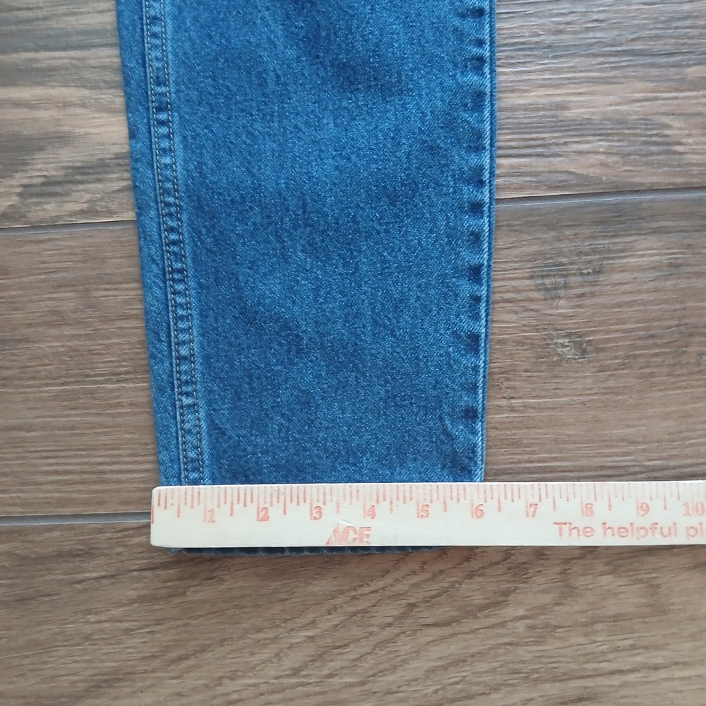 Vintage Levi's Jeans Womens 4 M Blue 550 Relaxed Fit Tapered Y2K (FITS 25x31) - Picture 7 of 10